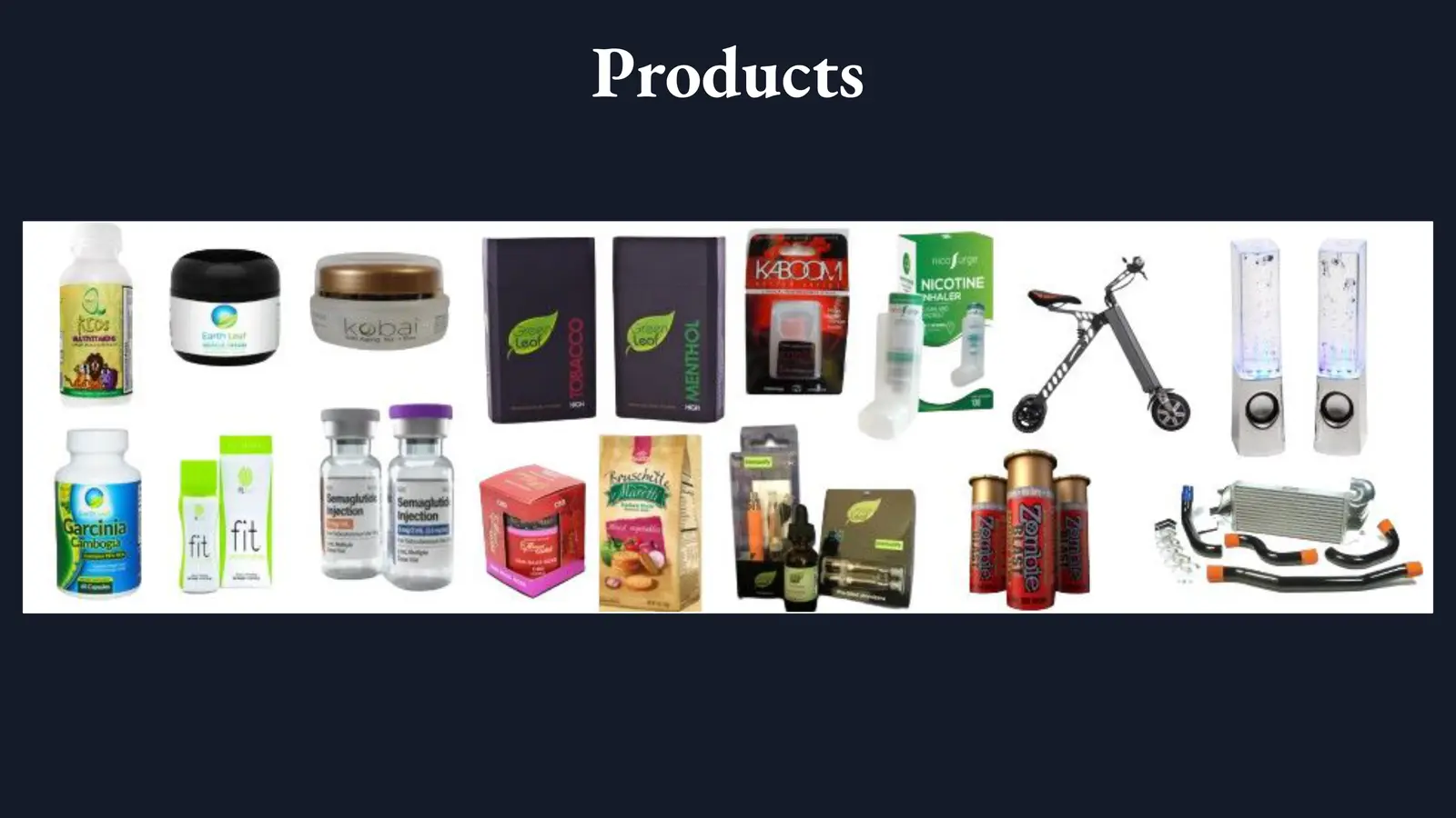 Consumer product development and packaging portfolio