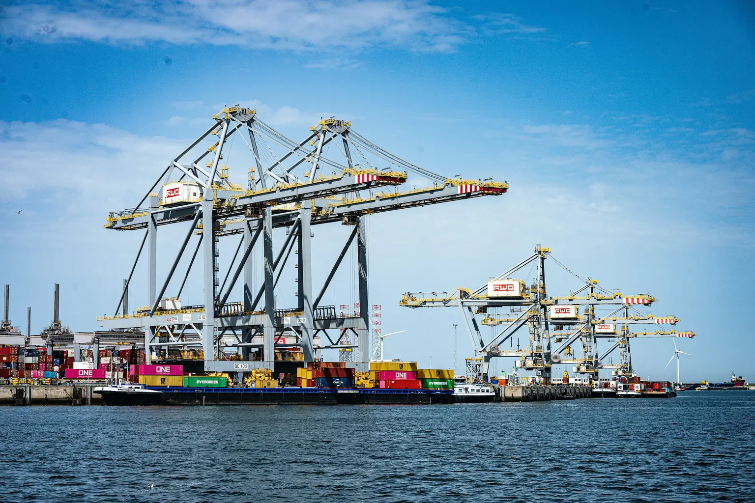 International cargo terminal representing global trade and sourcing